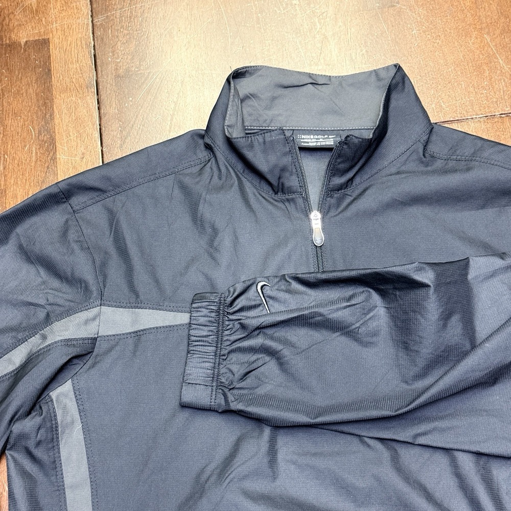 Nike Golf Windbreaker Youth M (10-12) Jacket‎ 1/4 Zip Athlete Gorp